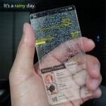 It's a rainy day