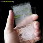 It's a snowy day