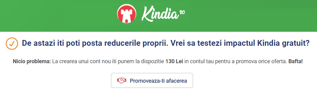 anunturi promotii reduceri Targoviste Dambovita Kindia.ro