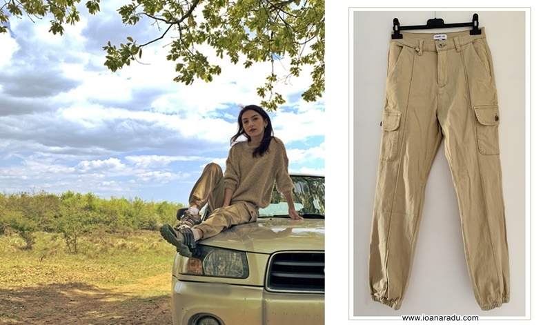 Stone Cargo Slim Fit Trouser Femme Luxe Finery review